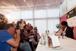EMR Media PR - Tito Jackson Press Conference - Novelli Restaurant Marbella - Liz Rodriguez